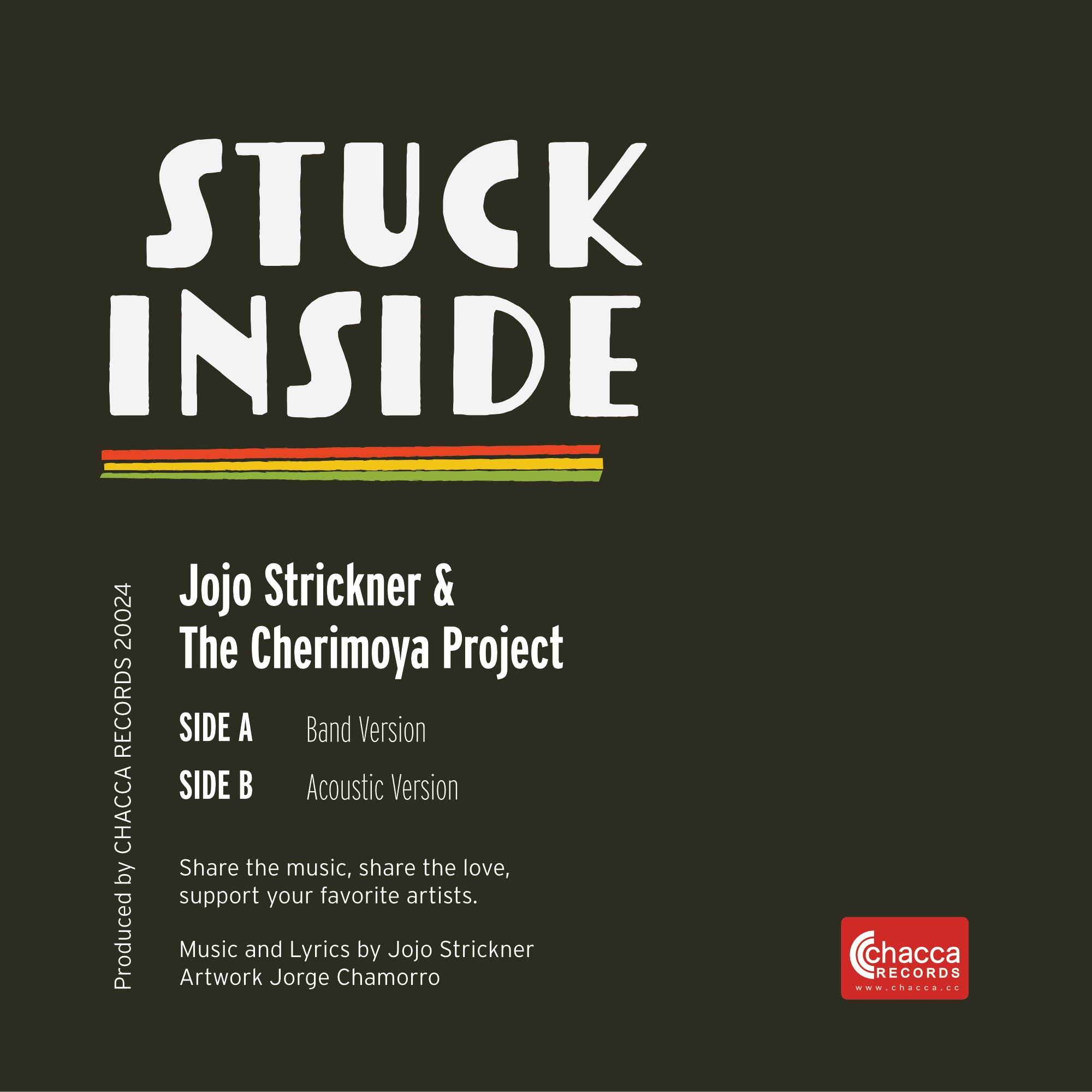 Stuck Inside - 7" Vinyl – Bild 3